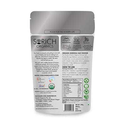 Sorich Organics Moringa Powder 100 gm - Herbal Dietary Supplement