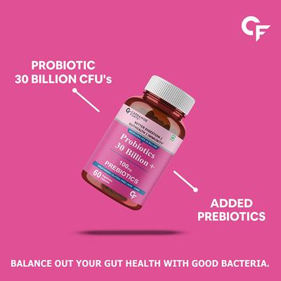 CF Probiotics 30 Billion CFU Veg Softgel Capsule 60's - Digestive Health