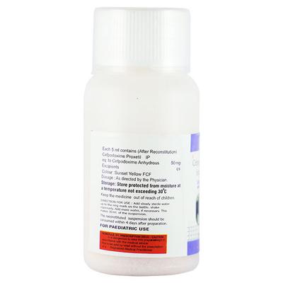ORIDEX 50 Syrup 30ml - Bacterial Infections-Cep