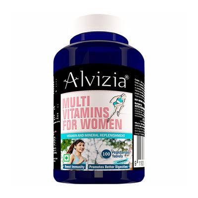 Alvizia Multivitamins for Women Veg Tablet 100's - Multi-Vitamins