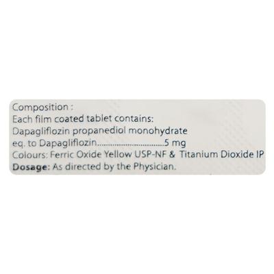 DAPABEST 5 Tablet 10's - Diabetes-Ant