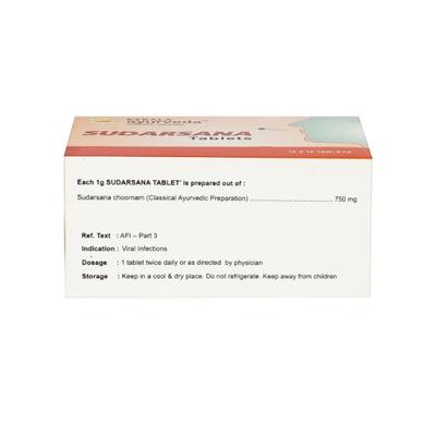 Kerala Ayurveda Sudarsana Tablet 100's - Speciality Medicines