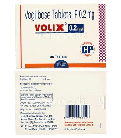 Volix CP 0.2mg Tablet 30'S - Diabetes-Ant