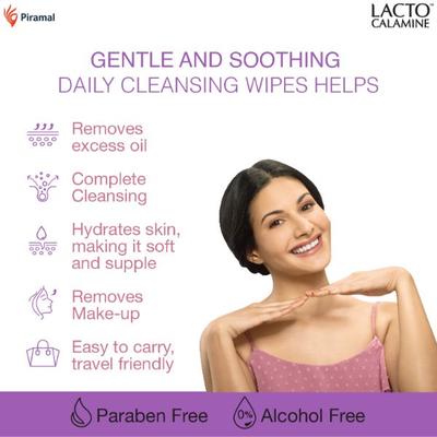 Lacto Calamine Oil Control Wipes 30's - Tissues & Wipes