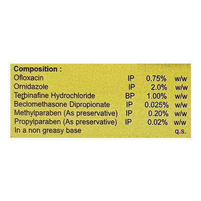 OLE ZTC Cream 15gm - Skin Infections-Toc