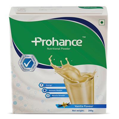 Prohance Vanilla Powder 200gm - Supplements-Ent