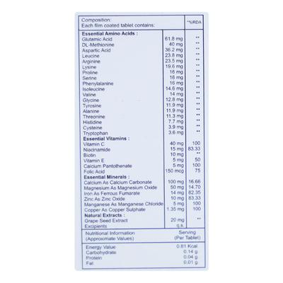 ZEROBARE Tablet 10's - Supplements-Vam
