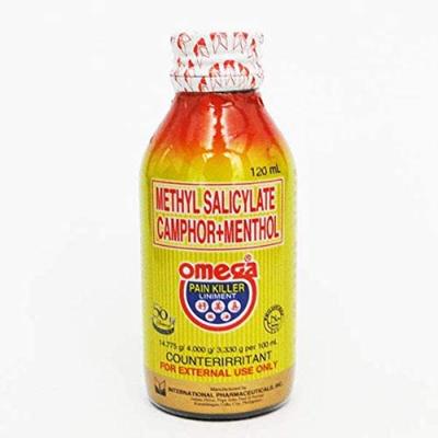 Omeha Pain Killer Liniment (Methyl Salicylate Camphor + Menthol) 120 ml (N) - Balm & Ointments