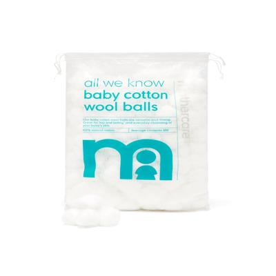 Mothercare Cotton Wool Balls - White 200's - Cotton Buds & Balls