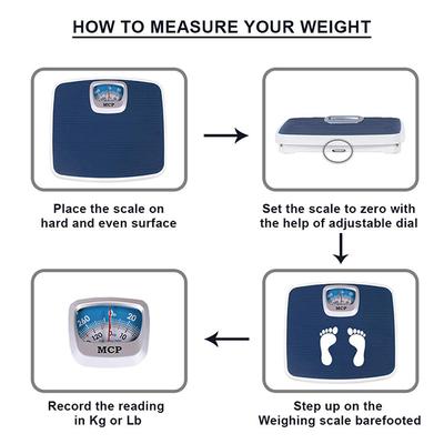 MCP Personal Weighing Machine (BR2020) - Health Monitors And Equipment