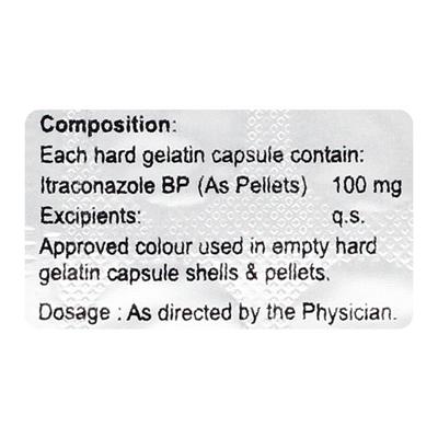 SISTRAL 100 Capsule 10's - Fungal Infections-Anf