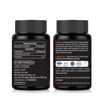 1 Tree Ganoderma Veg Capsule 60's - Health Products