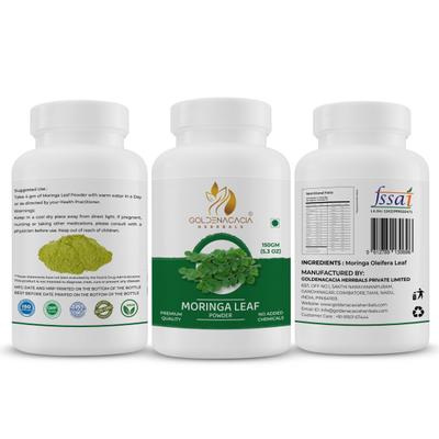 Goldenacacia Herrbals Moringa Leaf Powder 150 gm - Pure Herbs