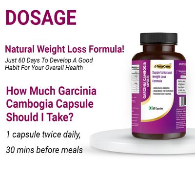 Hanacare Garcinia Cambogia Capsules 60's - Pure Herbs