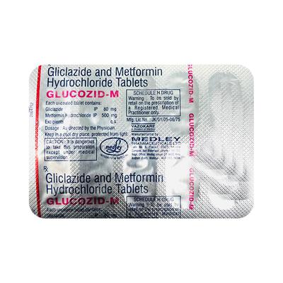 Glucozid M Tablet 10'S - Diabetes-Ant