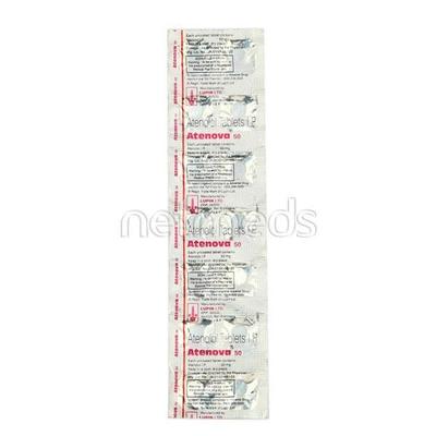 Atenova 50mg Tablet 14'S - Hypertension-Bet