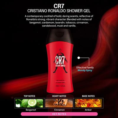 Cristiano Ronaldo CR7 Shower Gel 200 ml - Shower Gels & Body Wash