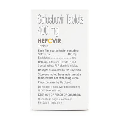 Hepcvir 400mg Tablet 28'S - Viral infections-Ant