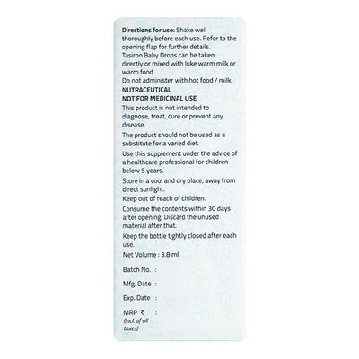 TASIRON BABY Drops 3.8ml - Iron Supplement/Anaemia-Vma