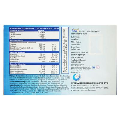 J TONE C2 Tablet 10's - Supplements-Vam