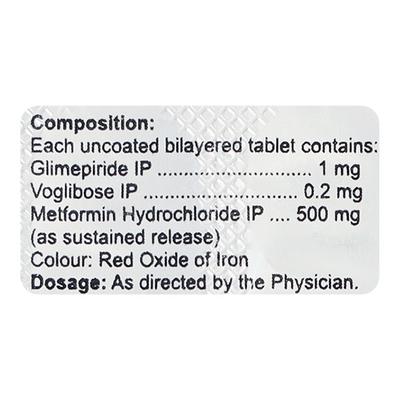 ZENESTA 1 Tablet 10's - Diabetes-Ant