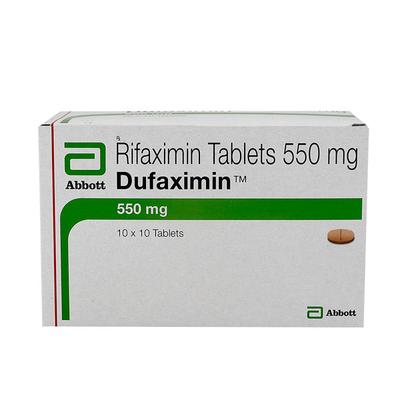 Dufaximin 550mg Tablet 10'S - Bacterial Infections-OAB