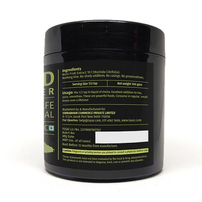iAYUR Noni Gold Extract Powder 100 gm - Herbal Dietary Supplement