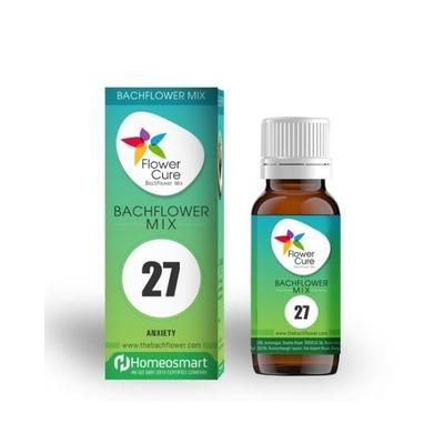 Flower Cure Bach Flower Mix 27 Drops 30 ml - Homeopathic Drops