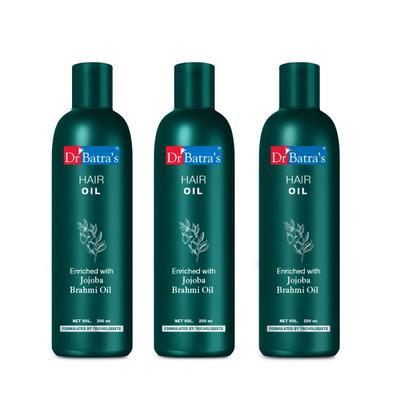 Dr Batra's Hair Oil - Jojoba (Pack of 2 x 200 ml) - Hair Oils