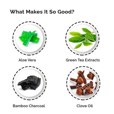 Greenberry Organics Daily Detox Charcoal Gel Mask 100 gm - Masks & Peels