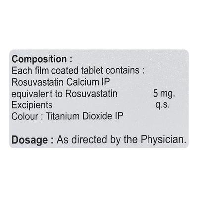 JUBIRA 5 Tablet 15's - High Cholesterol-Dys