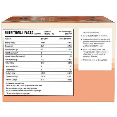 Kapiva Digesti Fibres Powder - Kesar Badam 150 gm - Digestive Care