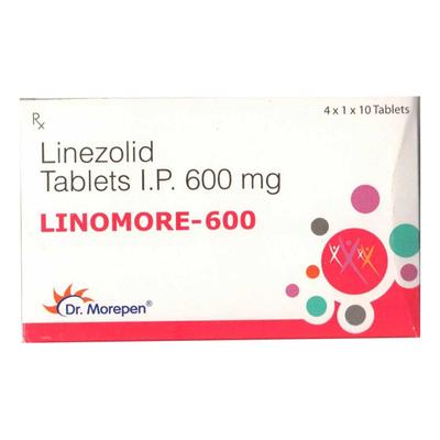 LINOMORE 600 Tablet 10's - Bacterial Infections-OAB