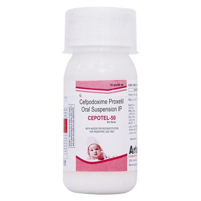 CEPOTEL 50 Oral Suspension 30ml - Bacterial Infections-Cep