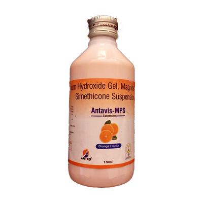 ANTAVIS MPS ORANGE FLAVOUR Suspension 170ml - Ulcer/Reflux/Flatulence-Aaa