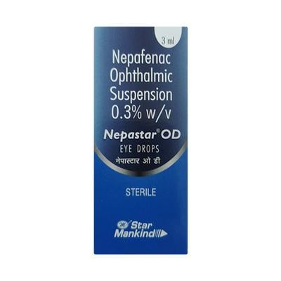 NEPASTAR OD Eye Drops 3ml - Eye conditions-Oph