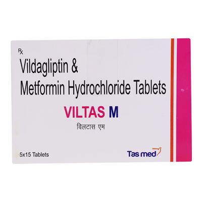 VILTAS M Tablet 15's - Diabetes-Ant