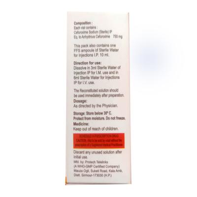 CRITICEF H 750mg Injection 1's - Bacterial Infections-Cep