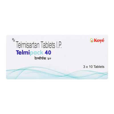 TELMIPACK 40 Tablet 30's - Hypertension-Ang