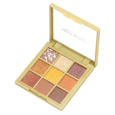 Miss Rose 9 Color Matte & Glitter Eyeshadow Palette 7001 - 123N 03 7.5 gm - Face Palettes