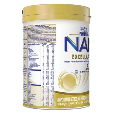 Nestle Nan Excellapro 1 (Upto 6 Months) Powder - Tin 400 gm - Baby And Infant Supplements