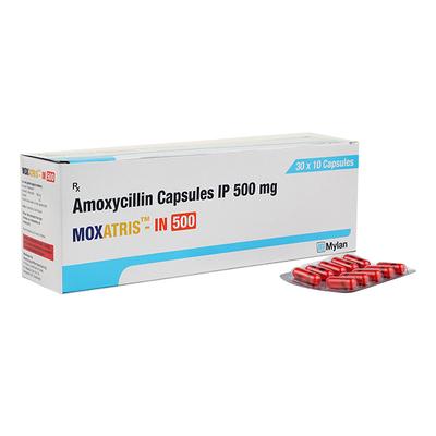 MOXATRIS 500 Capsule 10's - Bacterial Infections-Pen