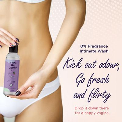 Sanfe 0% Fragrance Intimate Wash 200 ml - Intimate Care