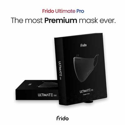 Frido Ultimate Pro Reusable Copper Face Mask (Pack of 4) (S) - Face Mask