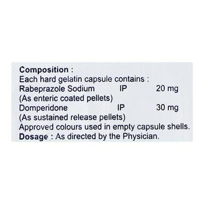 RABOMAC DSR Capsule 10's - Ulcer/Reflux/Flatulence-Aaa
