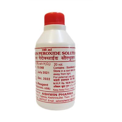 Ashwin Hydrogen Peroxide Solution 100 ml - Wound Wash