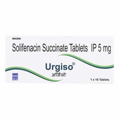 Urgiso Tablet 10'S - Bladder And Prostate Disorders-Dru