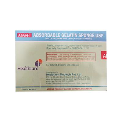 Healthium AbGel Absorbable Gelatin Sponge 1's - Cotton Wool & Swabs