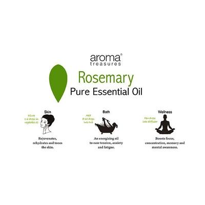 Aroma Treasures Pure Essential Oil - Rosemary 10 ml - Essential Oils
