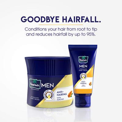 Parachute Advansed Men After Shower Anti-Hair Fall Hair Cream with Almond 100 gm - Hair Creams